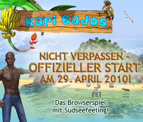 Kapibados Anmeldung startet